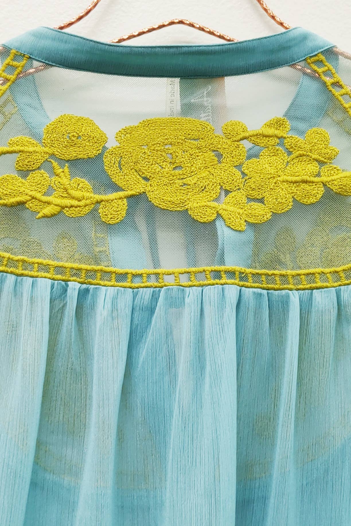 Aratta - Camellia Top / Blouse: Foggy Teal / S