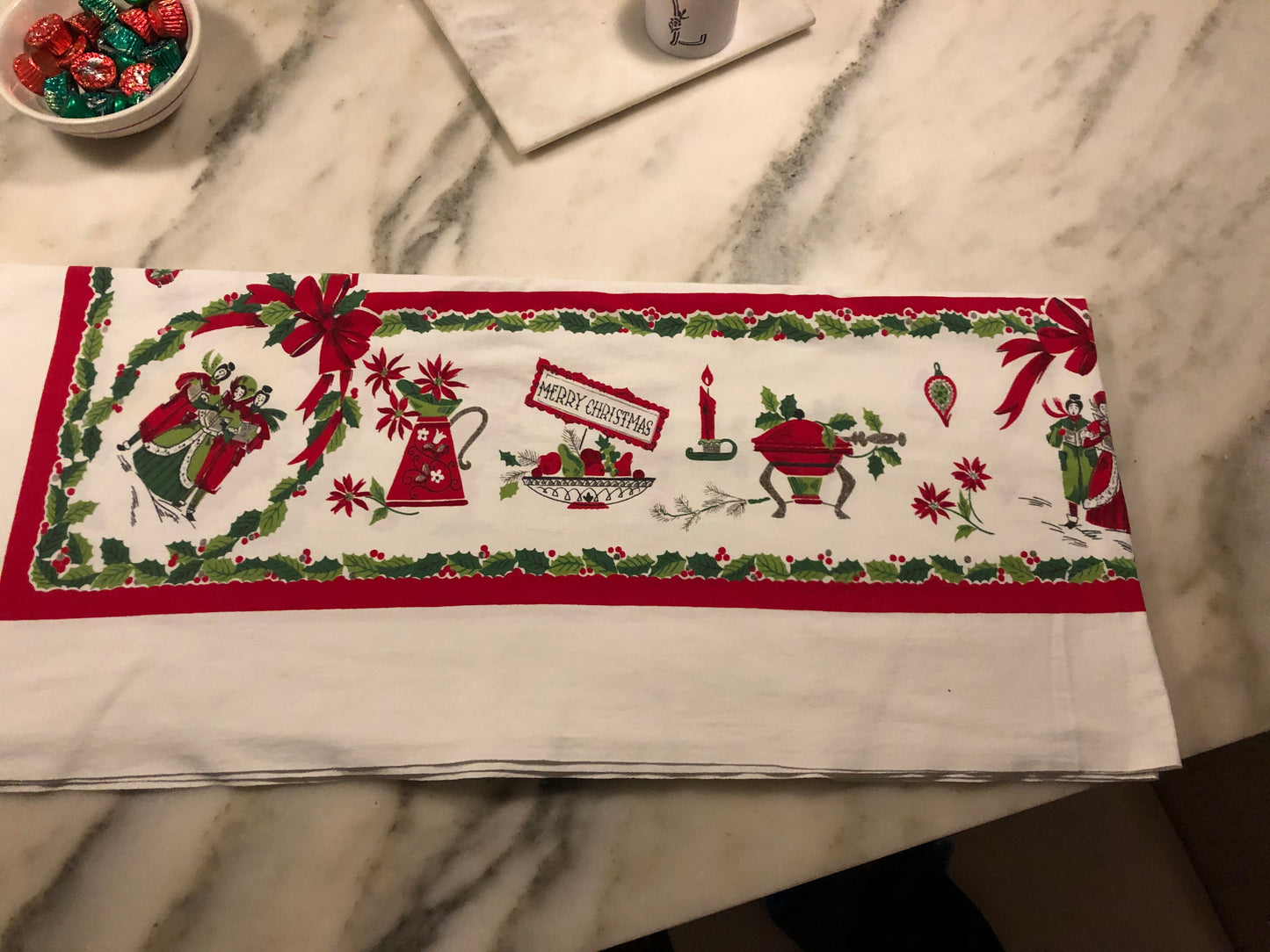 MCM Christmas Tablecloth