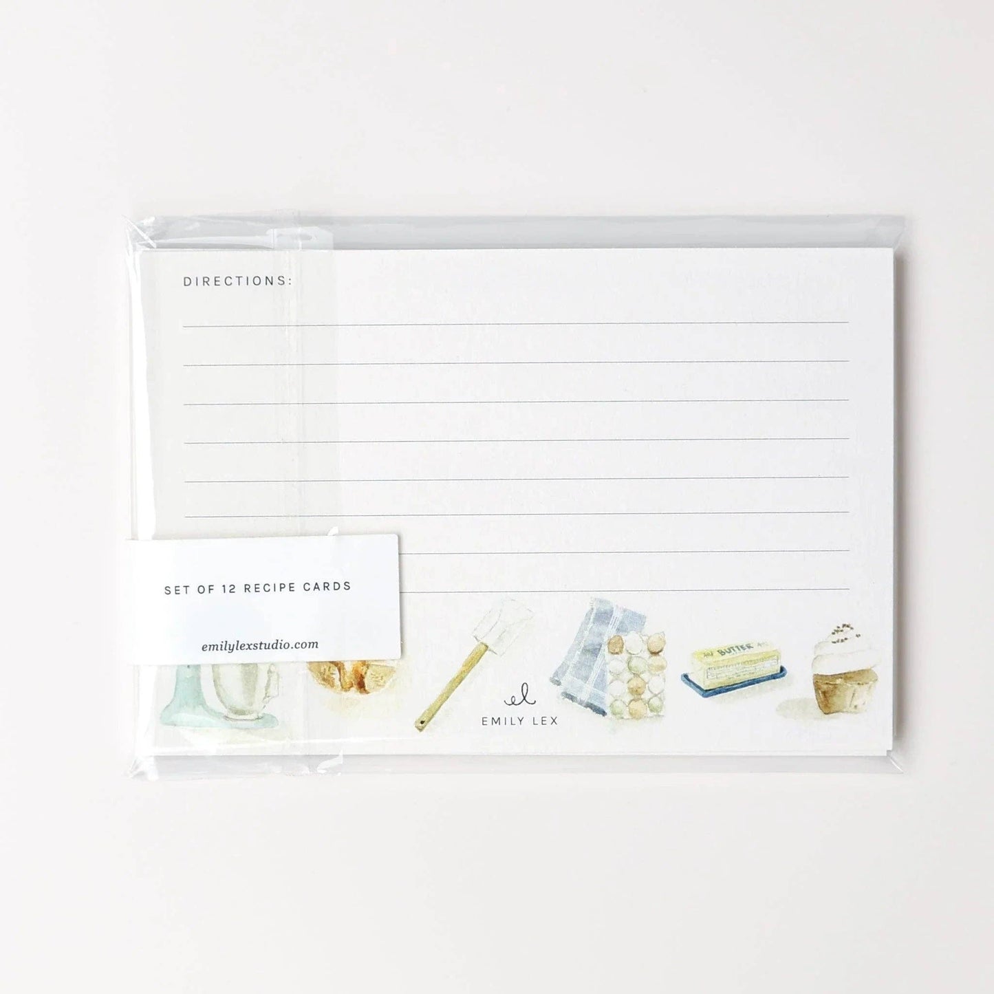emily lex studio - Baking recipe cards