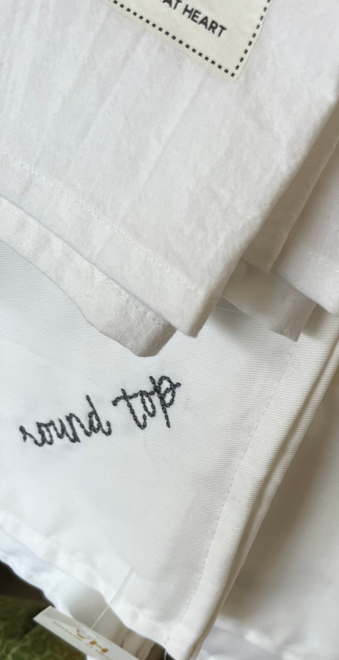 Round Top Napkins