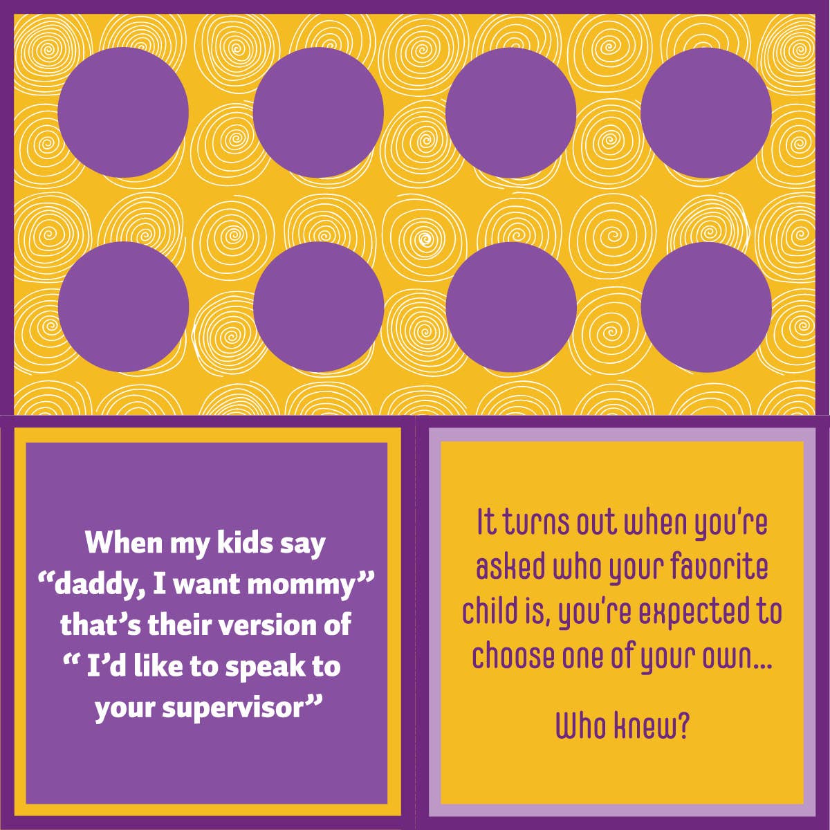 Drinks on Me - NAPKIN Favorite Child | Funny Party Gift | Cocktail Napkin