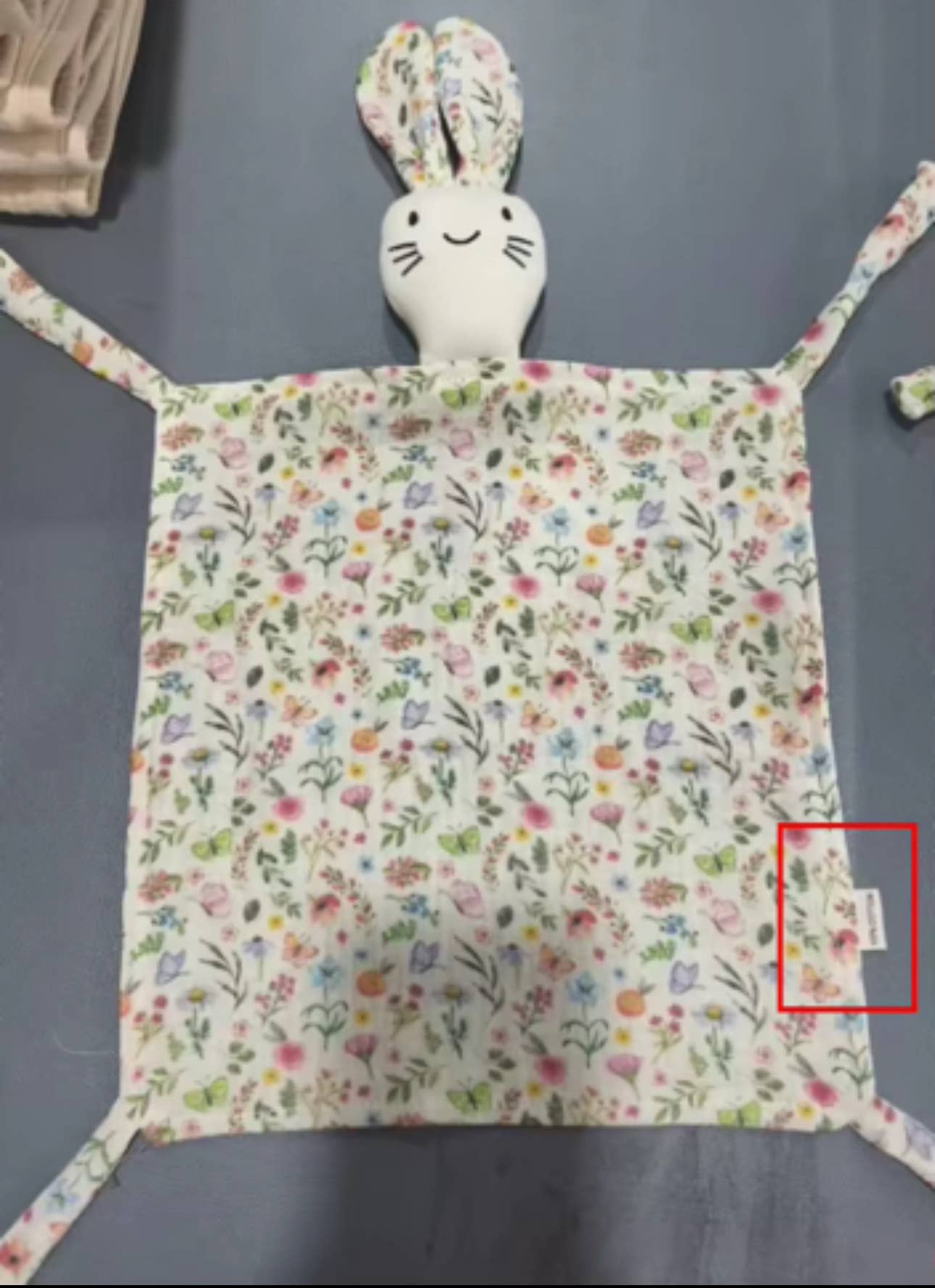 Zsa Zsa & LoLLi Monogram Blanks - Rabbit Lovey: Dress Rabbit
