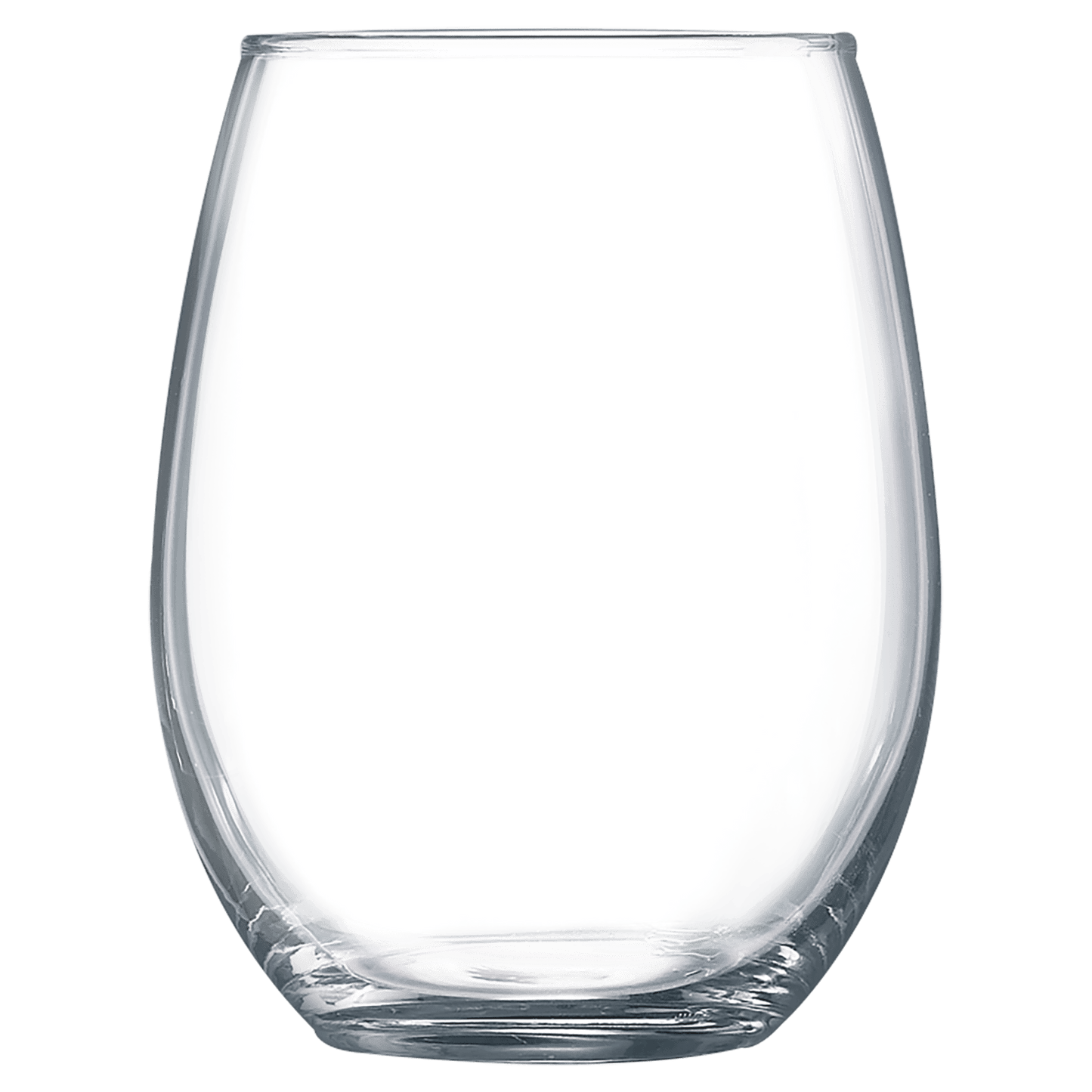 9th Letter Press - Custom Engraved 15 oz Stemless Wine Glass