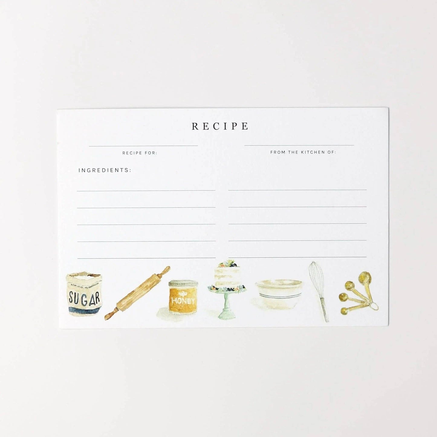 emily lex studio - Baking recipe cards