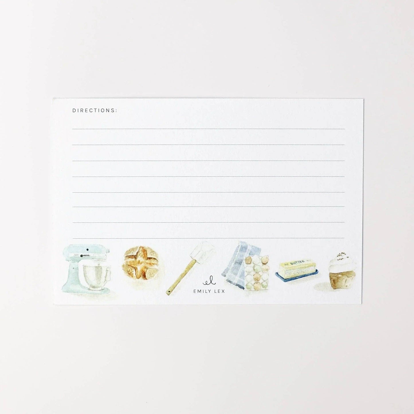 emily lex studio - Baking recipe cards