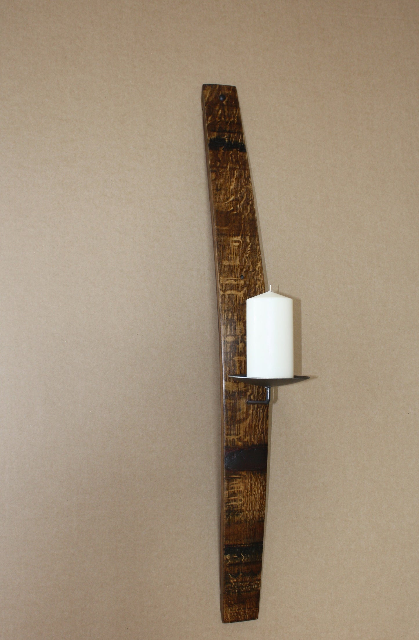 Retired Wine Stave Wall Sconce