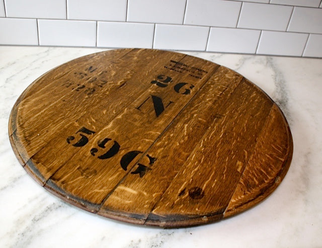 Retired Wine Cask Lazy Susan-1001ep