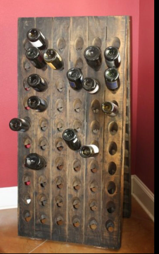 French Riddling Wine Rack 120 bottle